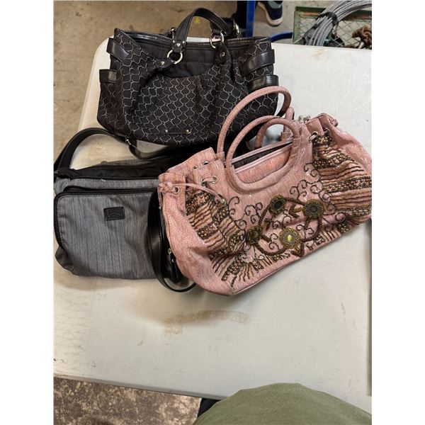 Assorted purses