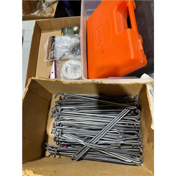 Pegboard pegs empty cases in miscellaneous