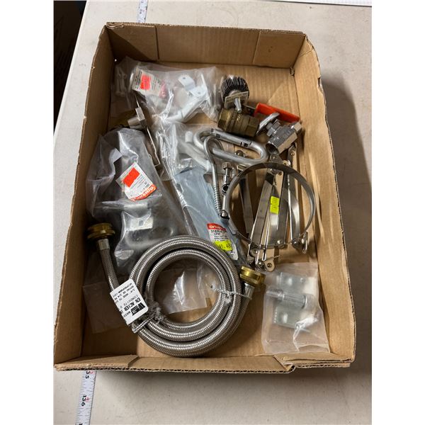 Plumbing related and household hardware