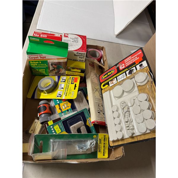 Adhesive protectors, carpet, tape, etc.