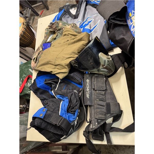Paintball gear