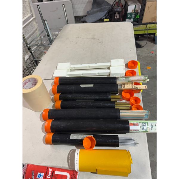 Items for building scale model