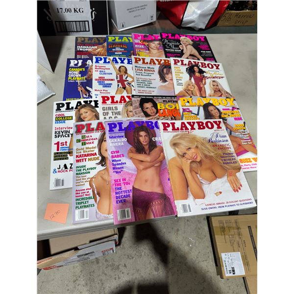 Playboy magazines