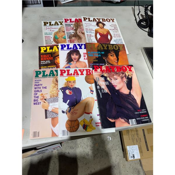 Playboy magazines
