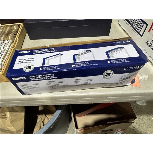 #3 fixed, power door closure new