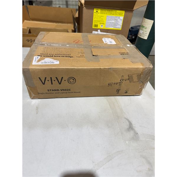 VIVO stand – V002C single monitor and laptop desk mount
