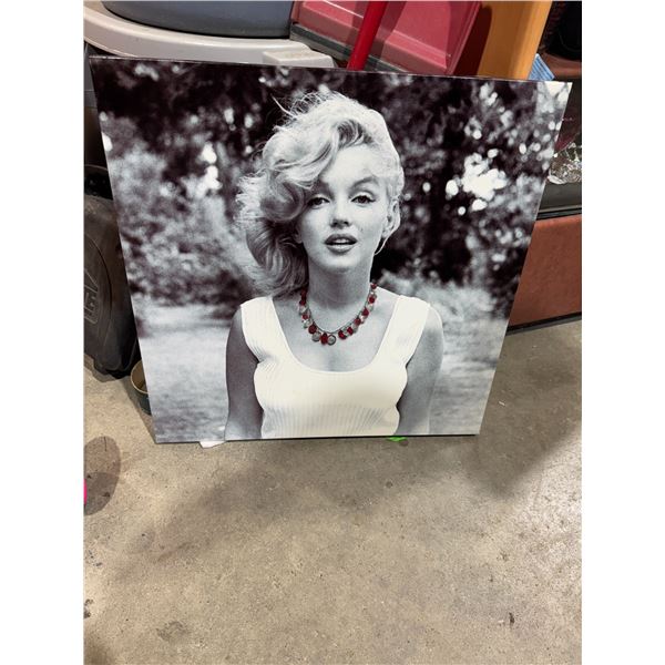 Marilyn Monroe canvas wall hanging