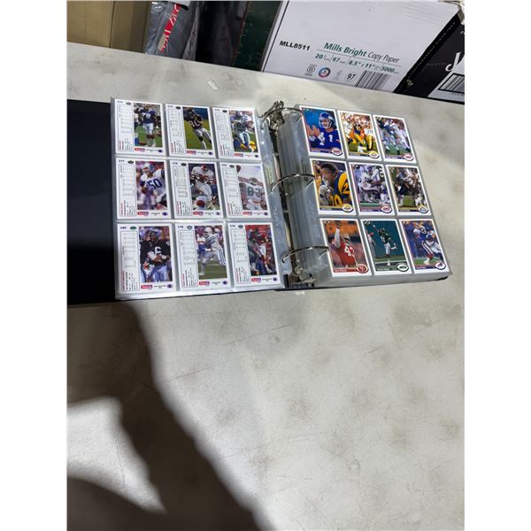 Football card album