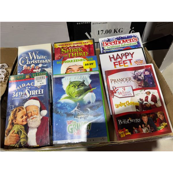 Christmas DVDs
