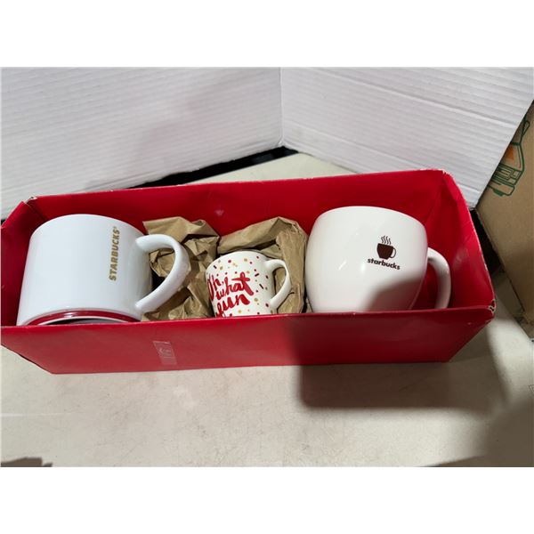 Starbucks mugs
