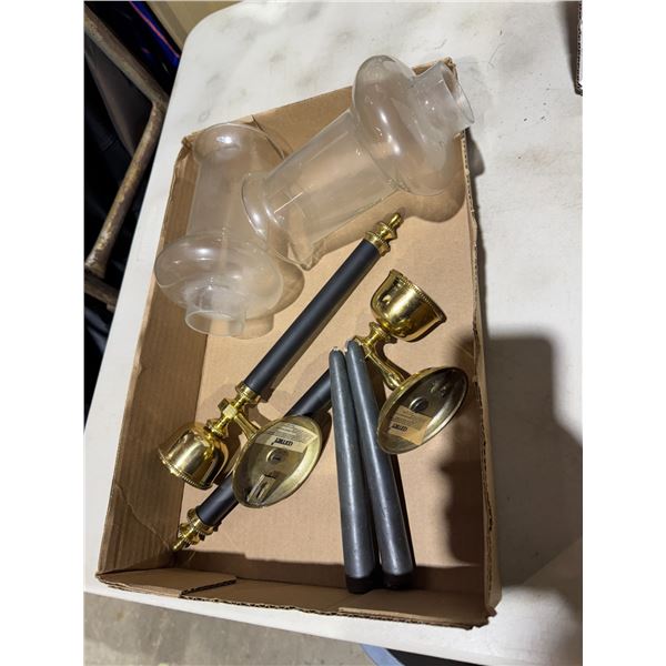 Wall sconces century candle holders
