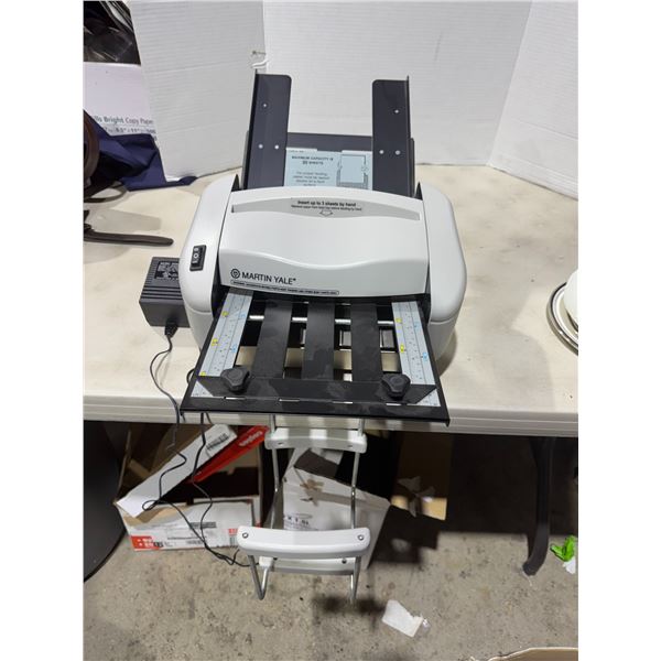Martin Yale paper folder, guaranteed working model number P7200