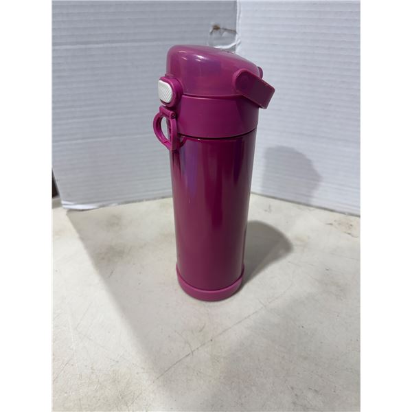 Thermos water bottle, purple