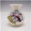 Image 1 : Moorcroft Pottery Bud Vase, Hibiscus Pattern