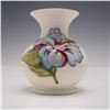 Image 2 : Moorcroft Pottery Bud Vase, Hibiscus Pattern
