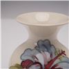 Image 3 : Moorcroft Pottery Bud Vase, Hibiscus Pattern