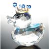 Image 1 : Swarovski Crystal Figurine, Happy Duck Prince