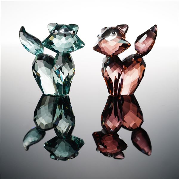 Swarovski Crystal Lovlots Figurines, Marie and Pierre