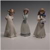 Image 1 : 3pc Nao by Lladro Figurines So Shy Sunday Best and We're Sleepy