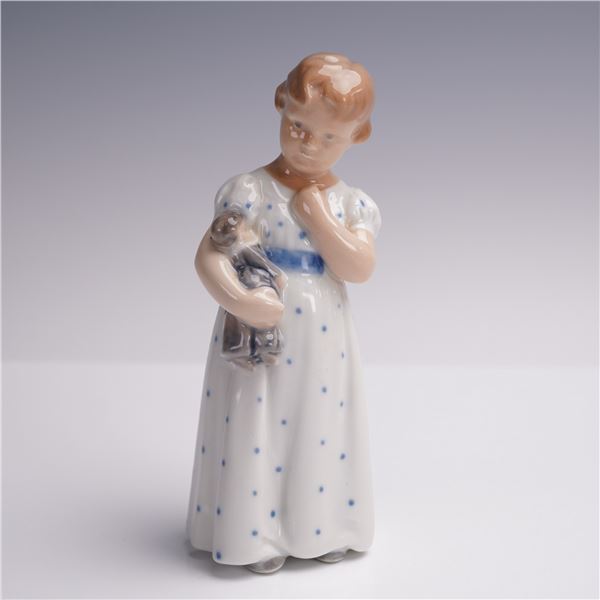 Royal Copenhagen Figurine, Girl with a Doll, 3539