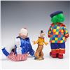 Image 2 : 3pc Clown Figurine and Dolls
