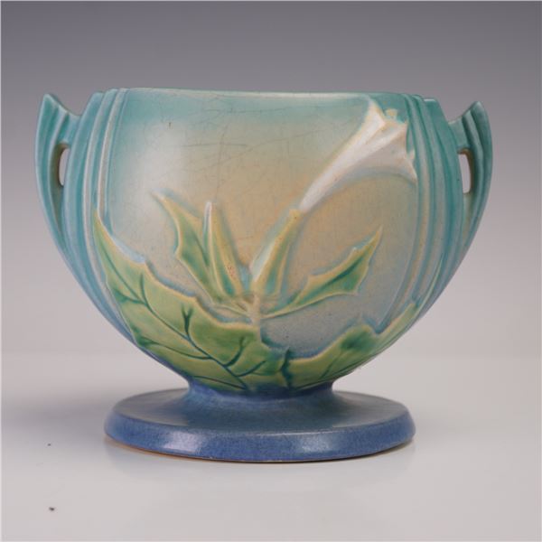Roseville Pottery Blue Thornapple Jardiniere