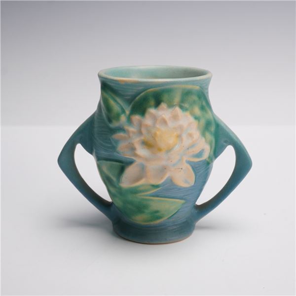 Roseville Pottery Mini Vase, Water Lily