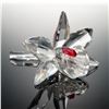 Image 1 : Swarovski Crystal Figurine, Pink Centre Orchid