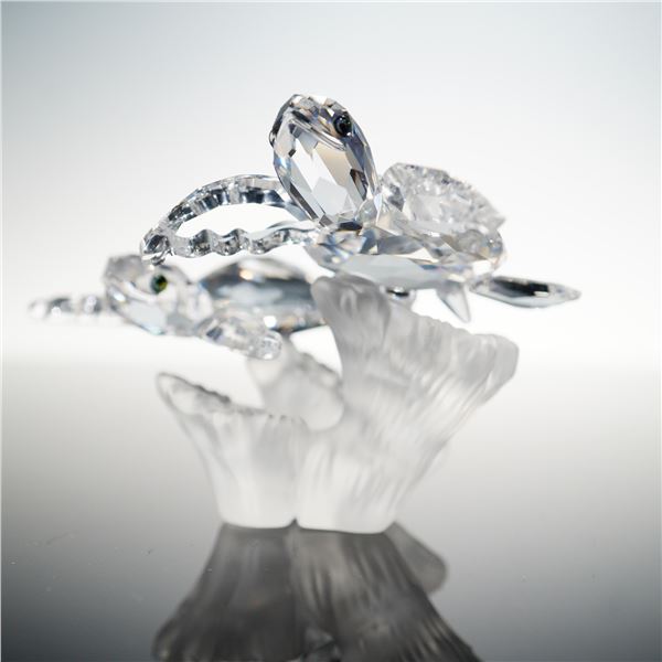 Swarovski Crystal Figurine, Baby Sea Turtles