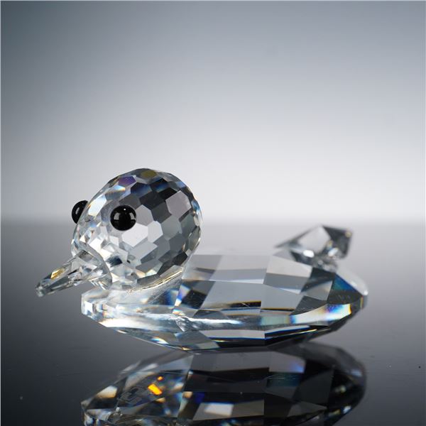 Swarovski Crystal Figurine, Duck Large