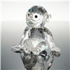 Image 2 : 2pc Swarovski Crystal Figurines, Chimpanzee and Fox