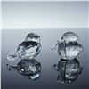Image 2 : 2pc Swarovski Crystal Figurines, Sparrows 169685 and 010017