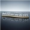 Image 1 : 7pc Swarovski Crystal Figurines, Train Set and Display Stand
