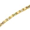 Image 7 : Vintage Tiffany & Co. 18k Gold Diamond Multi Gemstone Link Bracelet Necklace Set