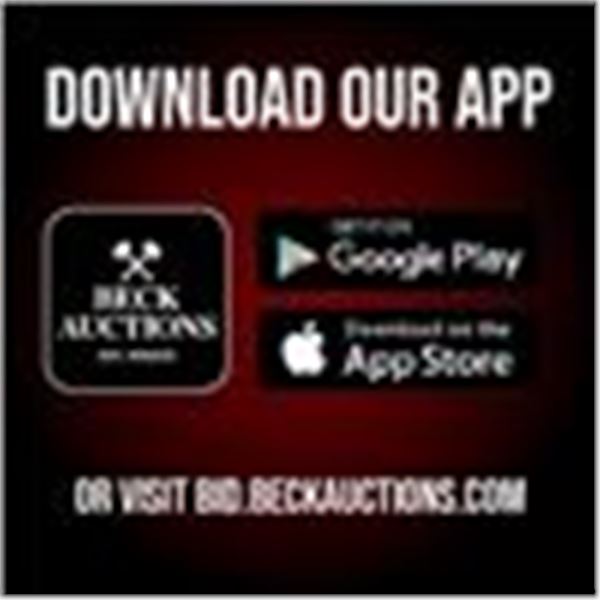 Get the Beck Auctions Bidding App Today!