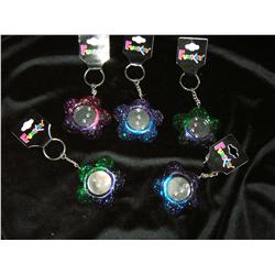 Photo Flower Keyrings