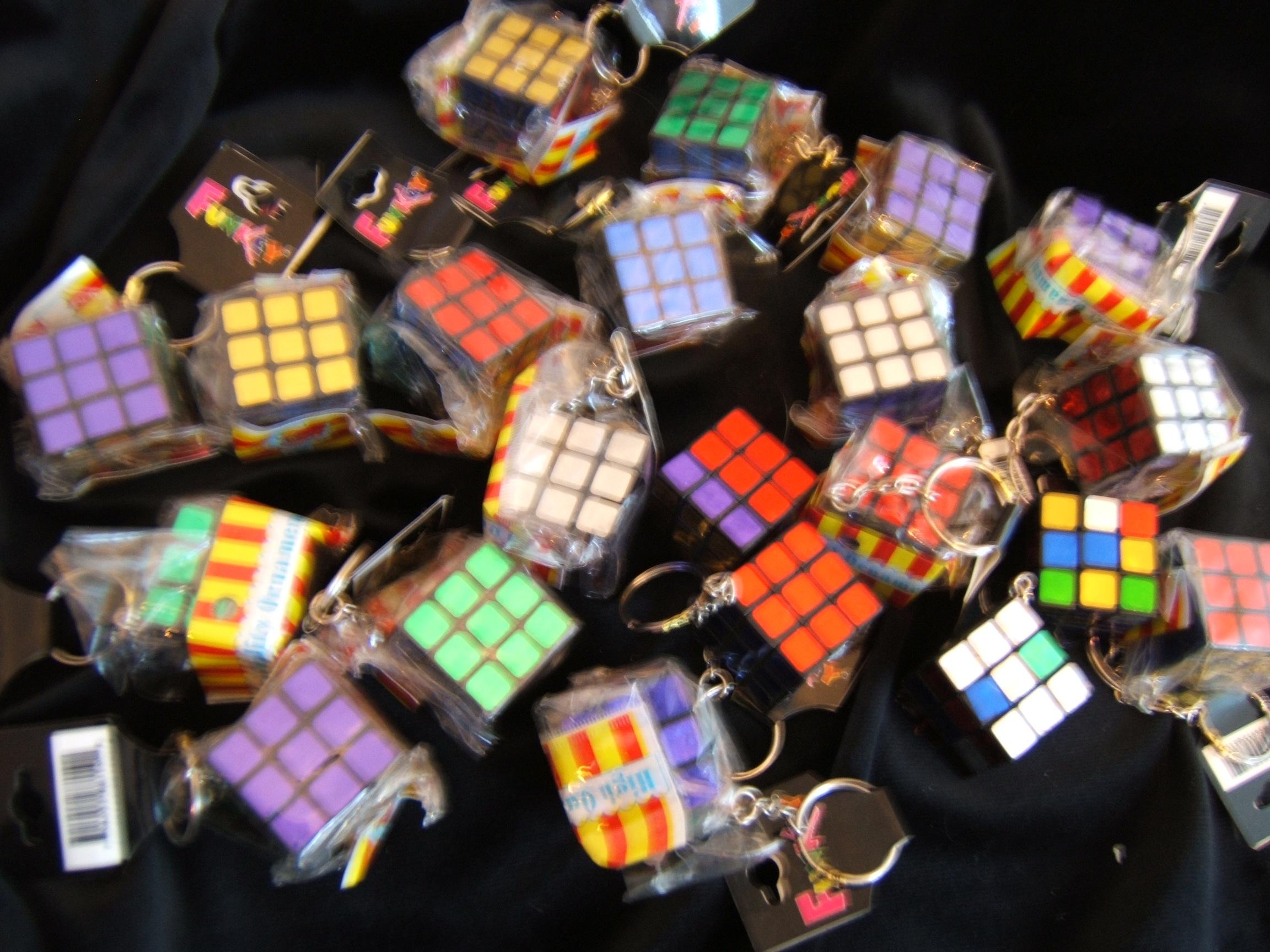 Rubiks Cube Keychains