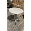 Image 1 : RATANA GREY PATIO SIDE TABLE APPROXIMATELY 24" ROUND
