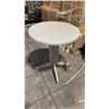 Image 1 : RATANA GREY PATIO SIDE TABLE APPROXIMATELY 24" ROUND