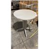 Image 1 : RATANA GREY PATIO SIDE TABLE APPROXIMATELY 24" ROUND