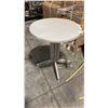 Image 1 : RATANA GREY PATIO SIDE TABLE APPROXIMATELY 24" ROUND