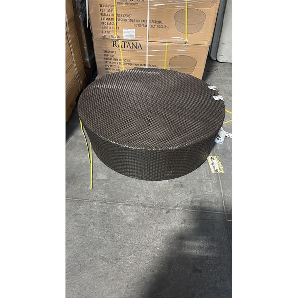 RATANA 39" ROUND PATIO END TABLE