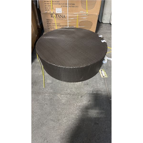 RATANA 39" ROUND PATIO END TABLE