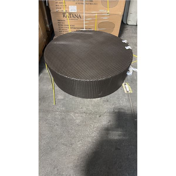 RATANA 39" ROUND PATIO END TABLE