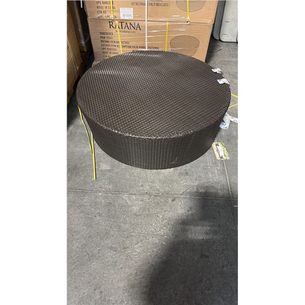 RATANA 39" ROUND PATIO END TABLE