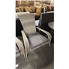 Image 1 : PATIO FLARE GREY/LIGHT GREY MUSKOKA PATIO CHAIR