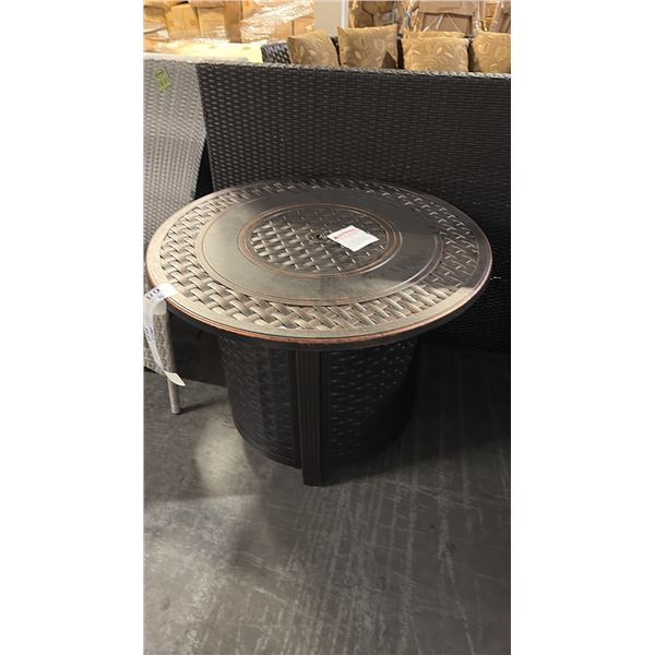 PATIO FLARE METAL 33" ROUND FIRE TABLE