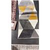 Image 1 : A2ZRUG PARIS COLLECTION MULTICOLOURED PATTERN RUG (230CM X 60CM)