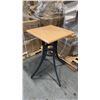 Image 1 : RATANA SEATTLE COUNTER PATIO TABLE BASE WITH APPROXIMATELY 24"X24" TABLE TOP