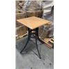 Image 1 : RATANA SEATTLE COUNTER PATIO TABLE BASE WITH APPROXIMATELY 24"X24" TABLE TOP
